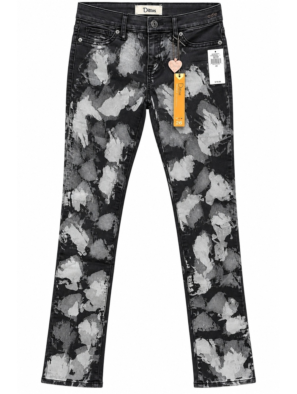 155 Dittos Jessica Black Cloud Jeans Size 30